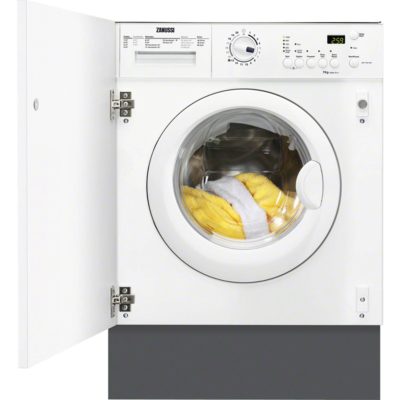 Zanussi ZWI71201WA A++ 7kg 1200 Spin Integrated Washing Machine in White